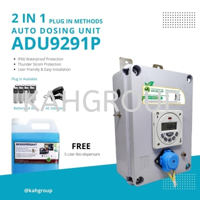 Auto Dosing Unit (ADU)9291P @ 2 IN 1 Plug In Mode