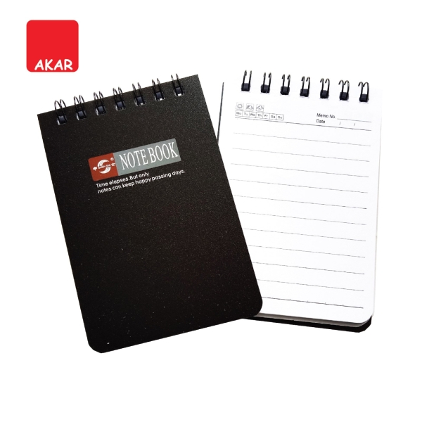 Memo Pad Mini Black Notebook Note Book Paper Product Selangor, Malaysia, Kuala Lumpur (KL), Semenyih Supplier, Suppliers, Supply, Supplies | V CAN (1999) SDN BHD