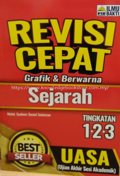 REVISI CEPAT UASA SEJARAH PT3 REFERENCE BOOK BOOK Sabah, Malaysia, Sandakan Supplier, Suppliers, Supply, Supplies | Knowledge Book Co (SDK) Sdn Bhd