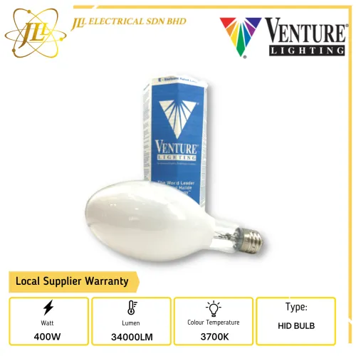 VENTURE 83545 400W 135V 3700K E39 METAL HALIDE HID LIGHT BULB