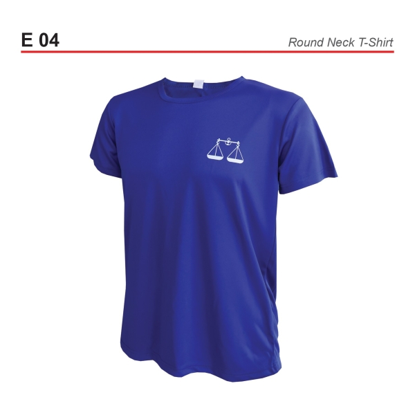 E 04 Round Neck T-Shirt Make To Order Malaysia, Melaka, Selangor, Kuala Lumpur (KL), Johor Bahru (JB), Singapore Supplier, Manufacturer, Wholesaler, Supply | ALLAN D'LIOUS MARKETING (MALAYSIA) SDN. BHD. 