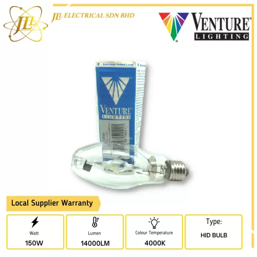 VENTURE 30544 150W 95V 4000K E27 METAL HALIDE HID LIGHT BULB