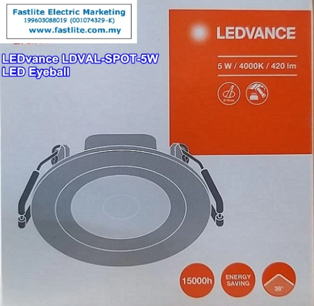 LEDVance LDVAL-SPOT-5W 4000K LED Eyeball