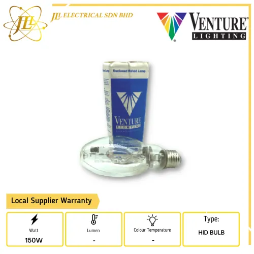 VENTURE 33051 150W 95V N/A E27 METAL HALIDE HID LIGHT BULB