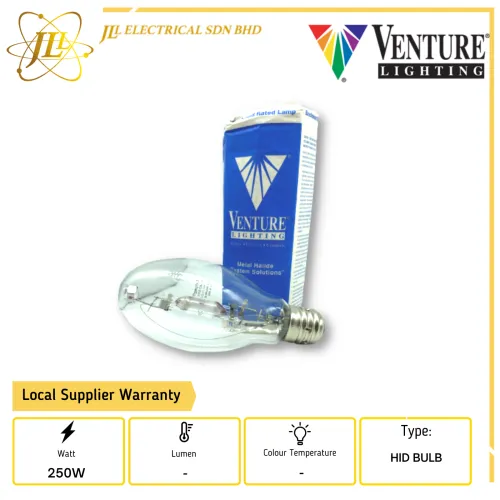 VENTURE 22486 250W 133V N/A E39 METAL HALIDE HID LIGHT BULB