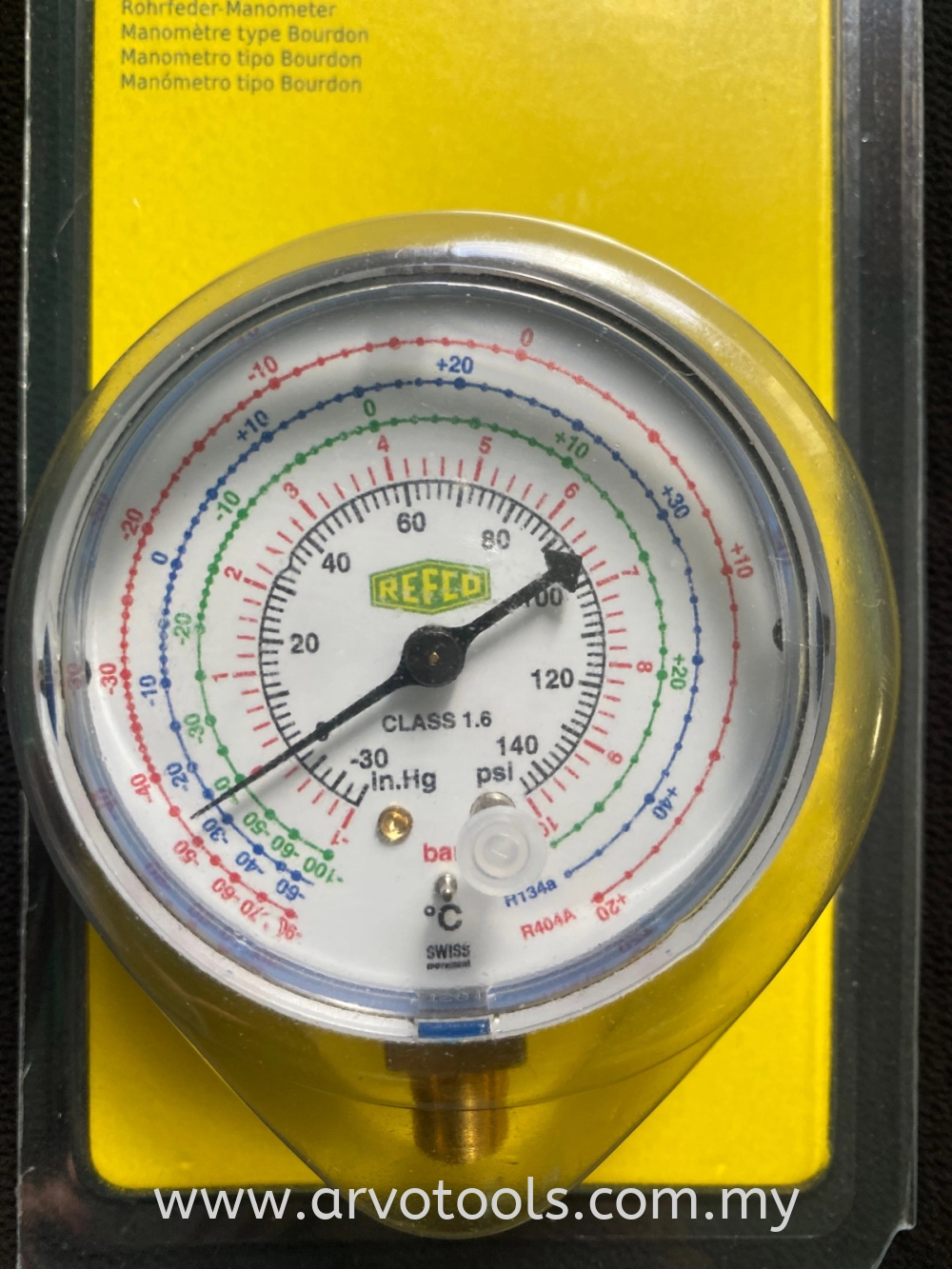 REFCO M2-250-DS-R22 - LOW SIDE PRESSURE GAUGE Selangor, Shah Alam ...