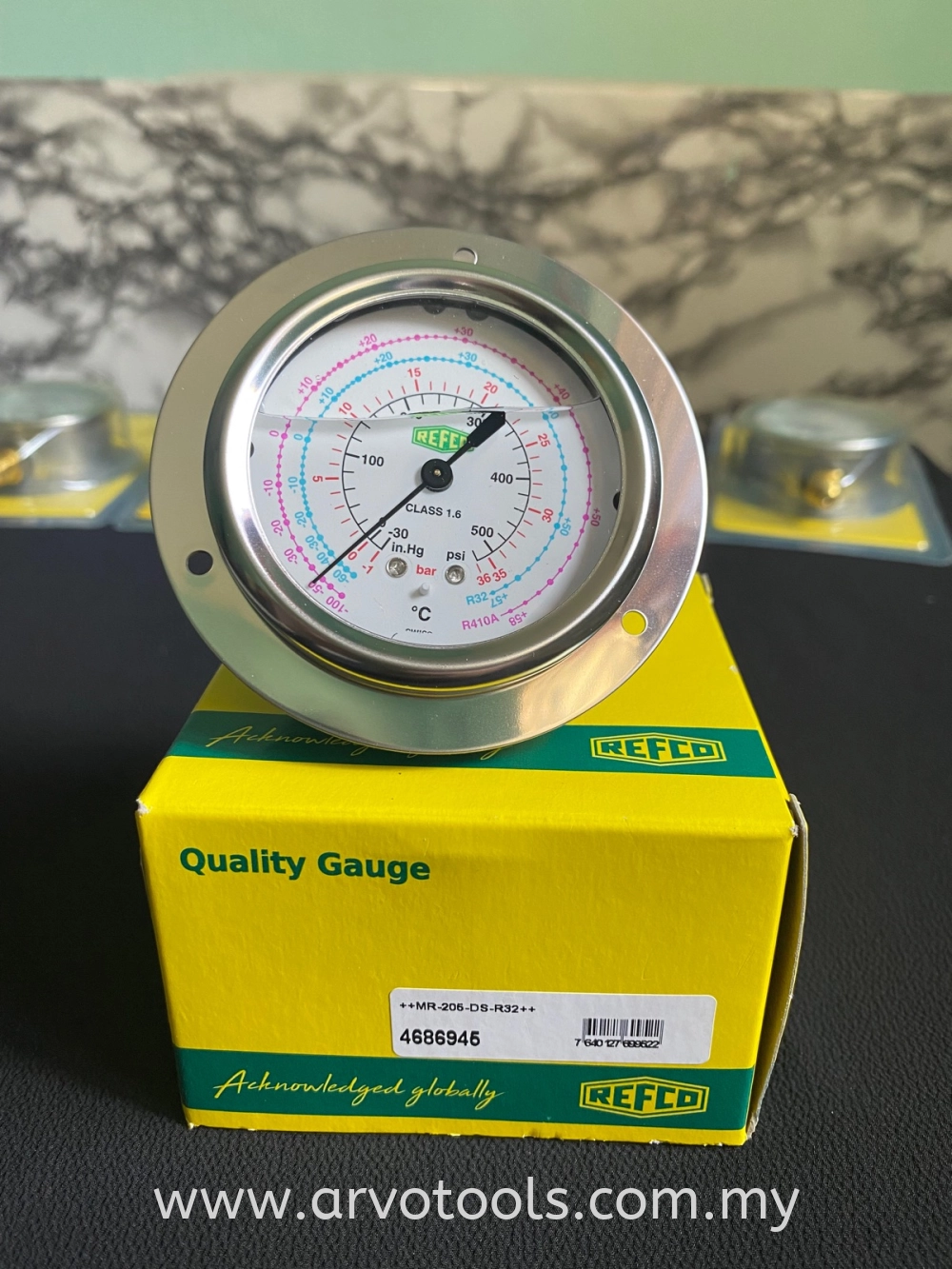 REFCO MR-205-DS-R32 (LOW SIDE PRESSURE GAUGE) FOR R32/R410A Selangor ...