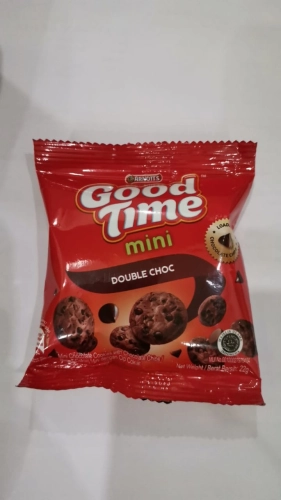 ARNOTTS GOOD TIME MINI DOUBLE CHOC 22G