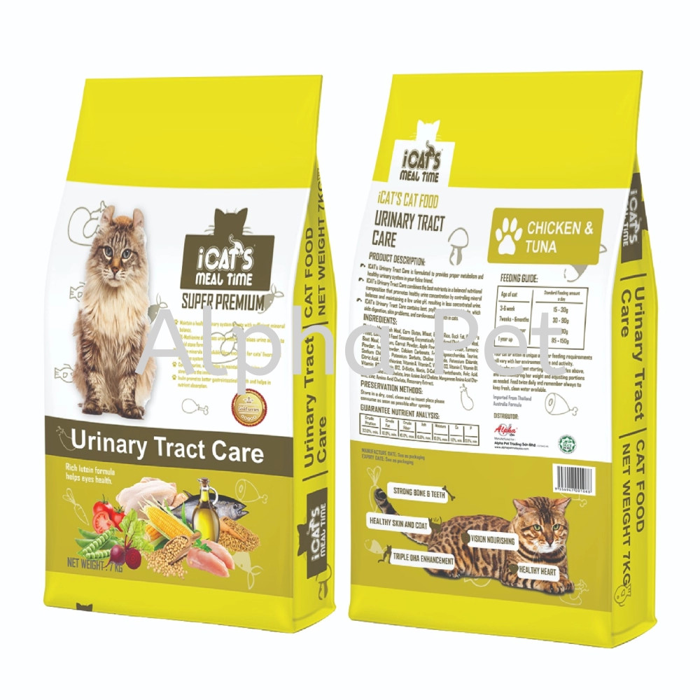 iCat's Meal Time Super Premium Cat Food - Urinary Tract Care