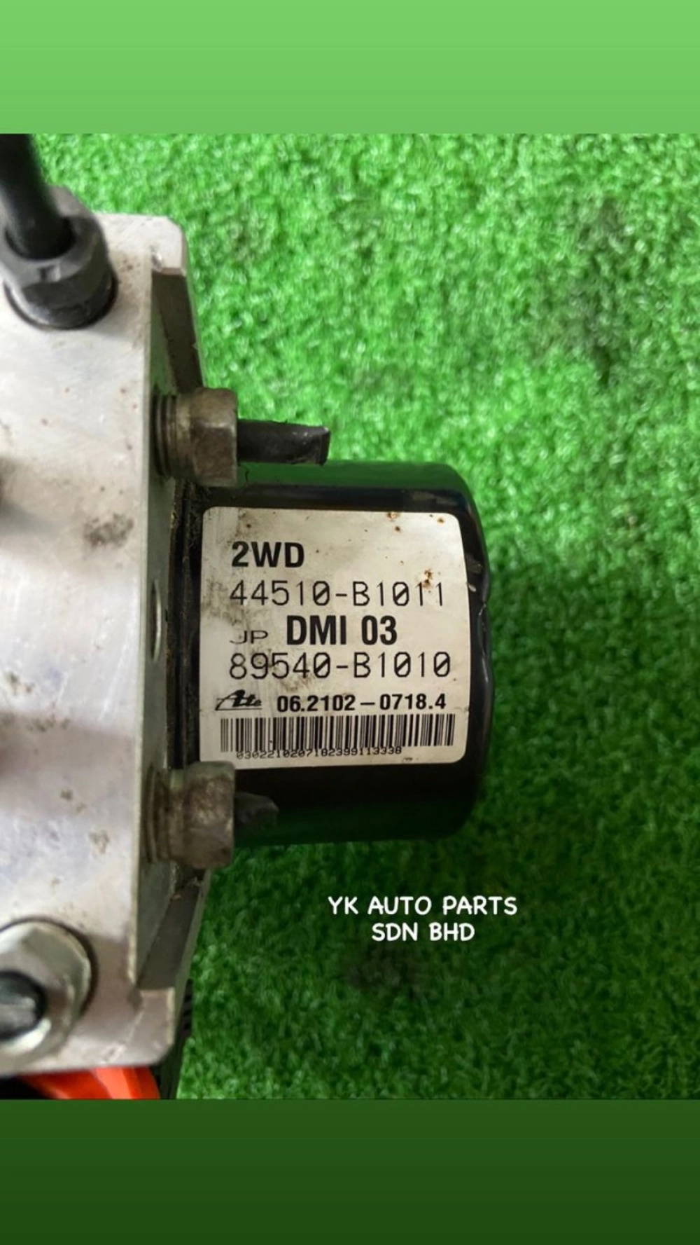 PASSO MYVI 44510-B1010 ABS PUMP USED JAPAN