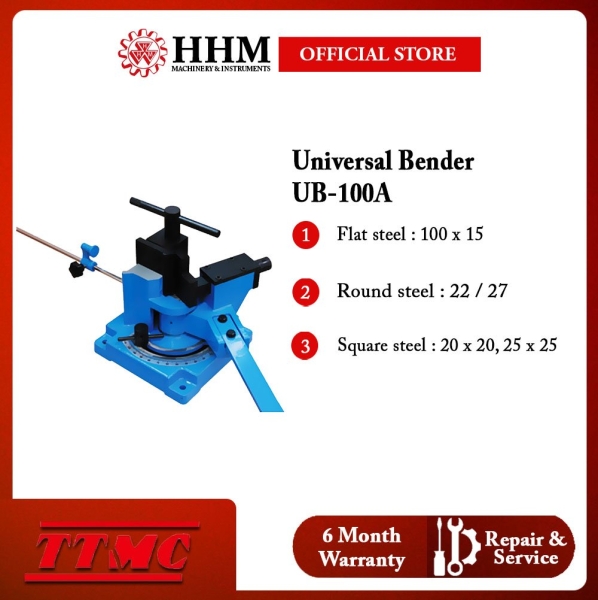 TTMC Universal Bender (UB-100A) Bender Metal Working Tools Kuala Lumpur (KL), Malaysia, Selangor, PJ Supplier, Suppliers, Supply, Supplies | HHM Machinery & Instruments Sdn Bhd