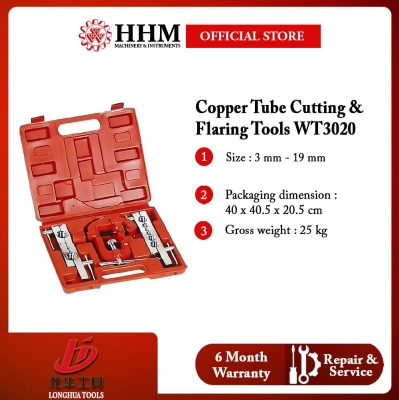 LONG HUA Copper Tube Cutting & Flaring Tools (WT3020)