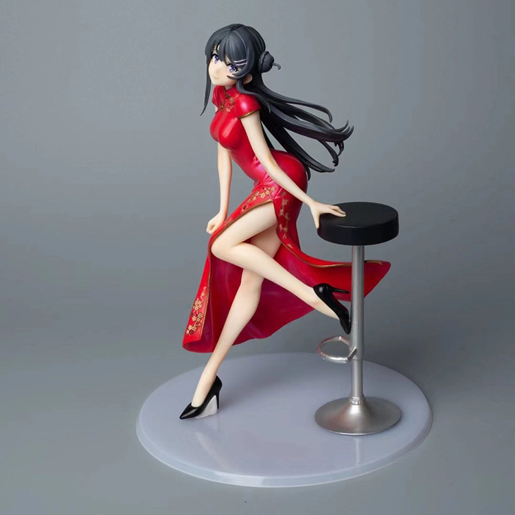 MAI SAKURAJIMA Chinese Dress Ver Cheongsam Ver Model Figure Figurine