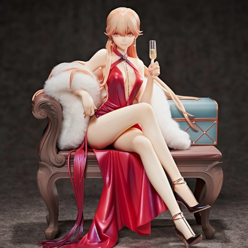 Girls Frontline OTs-14 Dinner Dictator Wine Ver Model Figure