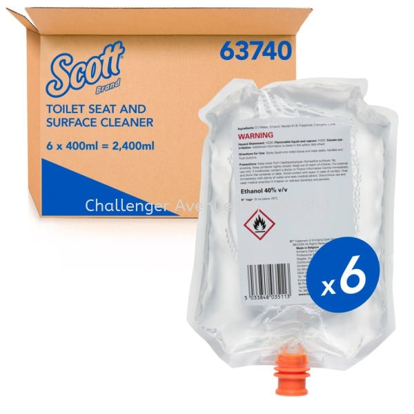 SCOTT Seat & Surface Cleaner Scott Kimberly-Clark Selangor, Malaysia, Kuala Lumpur (KL), Subang Jaya Supplier, Suppliers, Supply, Supplies | Challenger Avenue (M) Sdn Bhd