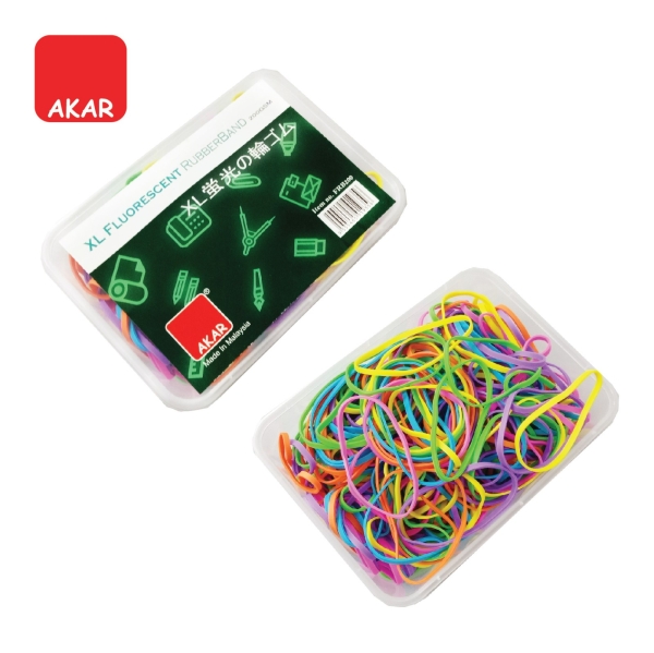 Akar XL Fluorescent Rubber Band (200gsm) Packaging Material MICS Selangor, Malaysia, Kuala Lumpur (KL), Semenyih Supplier, Suppliers, Supply, Supplies | V CAN (1999) SDN BHD