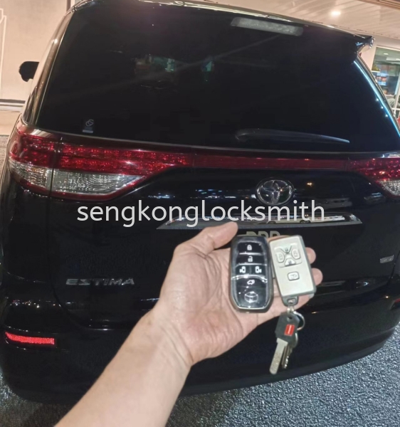 Toyota Estima car keyless remote control  car remote Selangor, Malaysia, Kuala Lumpur (KL), Puchong Supplier, Suppliers, Supply, Supplies | Seng Kong Locksmith Enterprise