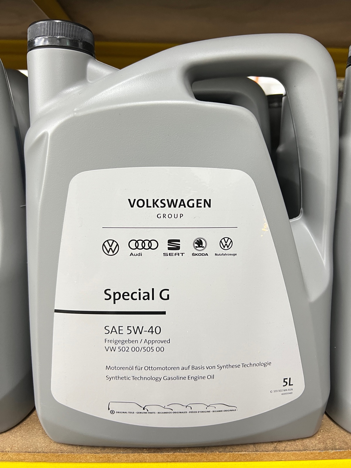 VW Special-G 5W40 Engine Oil