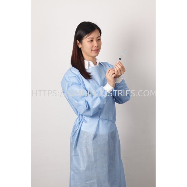 SMS GOWN Protective Apparrels Medical Supplies Selangor, Klang, Malaysia Industrial Hygiene Control Solutions | QMG INDUSTRIES SDN BHD