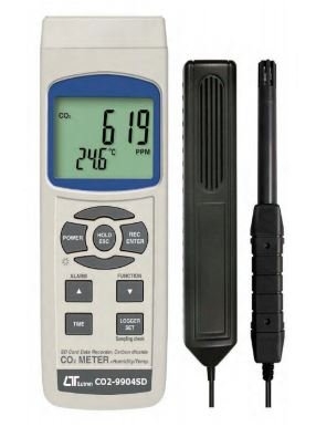 LUTRON CO2-9904SD CO2 Meter + Humidity/Temp. Humidity/Temp./Dew point meter (Hygrometers) Lutron Singapore Distributor, Supplier, Supply, Supplies | Mobicon-Remote Electronic Pte Ltd