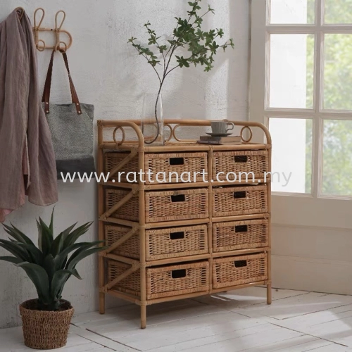 MILA. RATTAN DRAWER