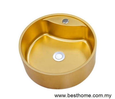 Counter Top Art Basin : GOLD