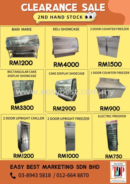 Second Hand Kitchen Equipments Used-Kitchen Equipments Seri Kembangan, Selangor, Kuala Lumpur (KL), Batu Caves, Malaysia Supplier, Supplies, Manufacturer, Design, Renovation | Easy Best Marketing Sdn Bhd