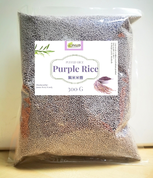 Purple Rice Puffed/ Burble  Bubble Rice Malaysia, Selangor, Kuala Lumpur (KL), Semenyih. Manufacturer, Supplier, Supply, Supplies | Jonus Tasty Candy