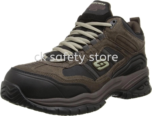 SKECHERS MEN'S WORK RELAXED FIT: SOFT STRIDE-CANOPY COMP TOE 77027