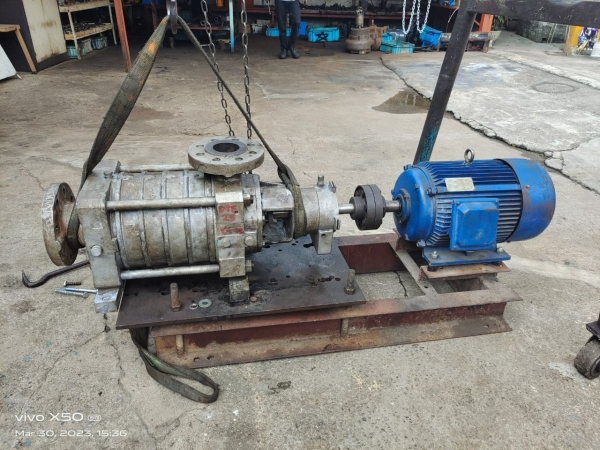 Repairing of vacuum pump @Job at Asia Honour Paper Mentakab  Boiler Feed Pump Repair Service Selangor, Malaysia, Kuala Lumpur (KL), Seri Kembangan Repair, Service, Maintenance | DKSB ENGINEERING