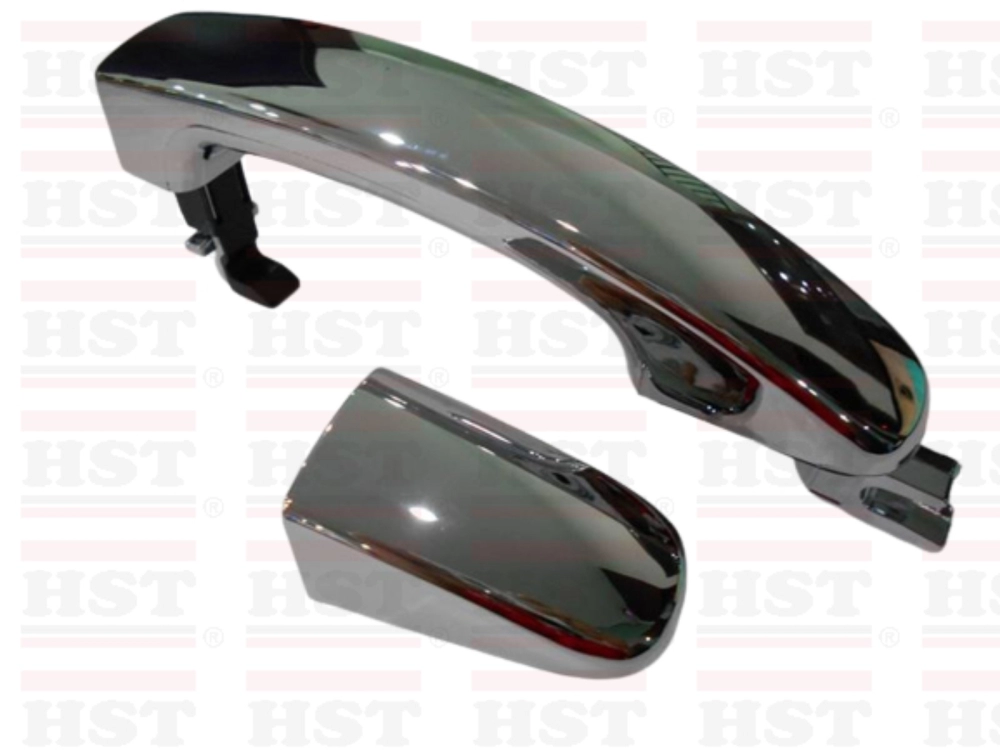 UC97-59-415A FORD RANGER T6 FRONT LH REAR LH RH DOOR OUTER HANDLE WITH COVER CHROME (DOH-RANGERT6-NHC)