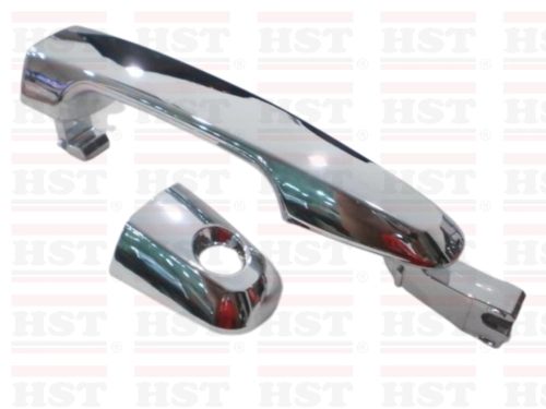 MITSUBISHI TRITON FRONT LH DOOR OUTER HANDLE WITH COVER CHORME  (DOH-TRITON-FLCR)