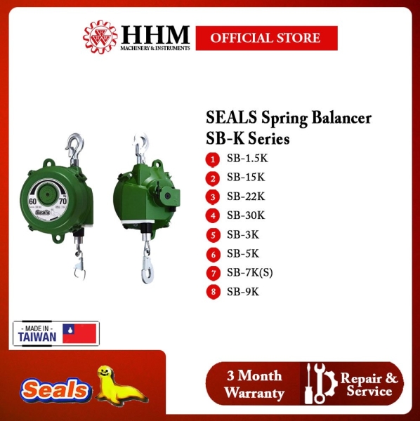 ( PRE-ORDER 1 WKS ) SEALS Spring Balancer for Efficient Tool Suspension Spring Balancer Material Handling Kuala Lumpur (KL), Malaysia, Selangor, PJ Supplier, Suppliers, Supply, Supplies | HHM Machinery & Instruments Sdn Bhd
