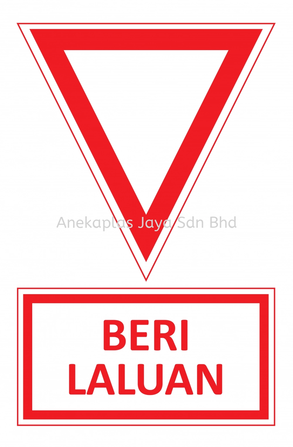 Papan Tanda Jalan Raya (Road Signage)