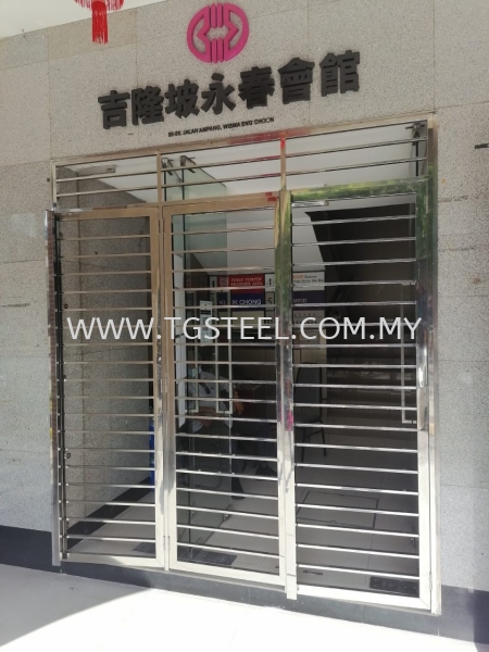 Stainless Steel Door Grill Door Grill & Swing Door Kuala Lumpur (KL), Malaysia, Selangor, Cheras Supplier, Installation, Supply, Supplies | TG Steel Design & Engineering