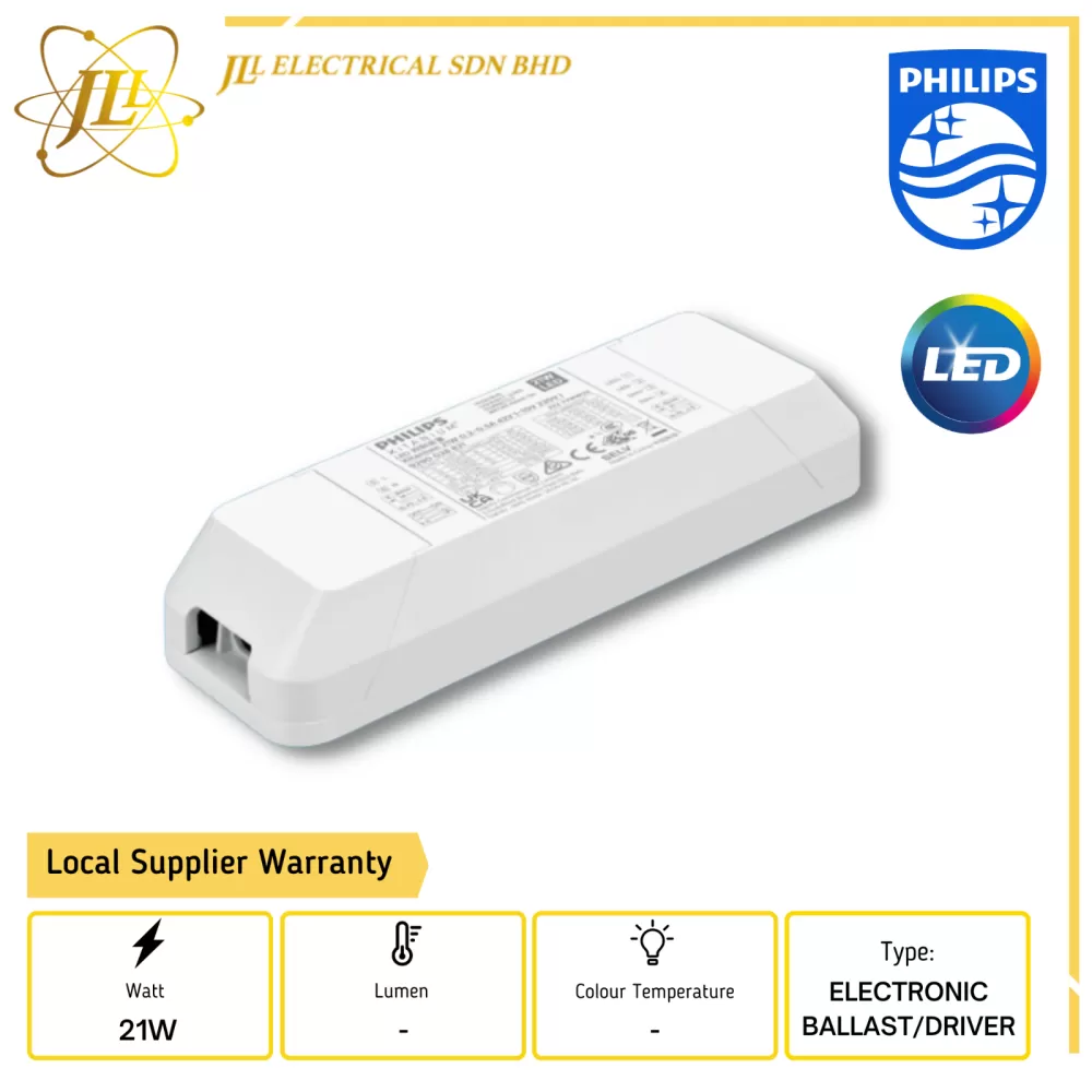 PHILIPS XITANIUM 21W 0.5A 42V 1-10V 230V I DIMMABLE LED ELECTRONIC BALLAST/DRIVER 9290028821