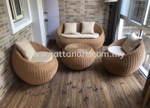 RATTAN SOFA SET