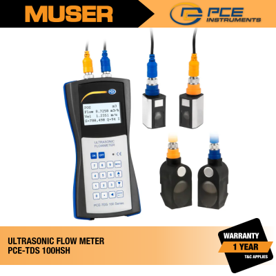 PCE-TDS 100HSH Ultrasonic Flow Meter Kit | PCE Instruments by Muser