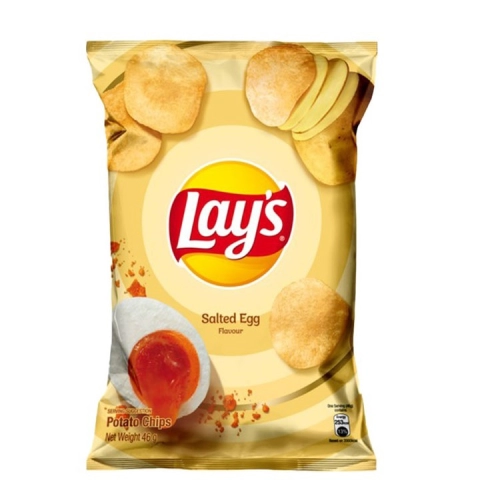 Lay's Salted Egg Flavour Potato Chips 50g