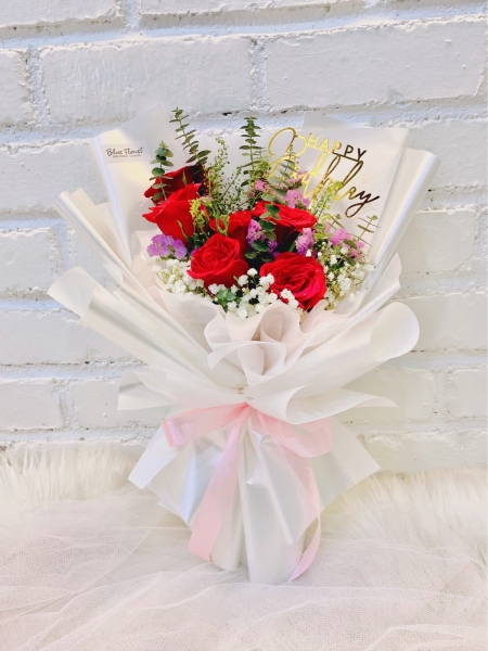 Eye catching Bouquet Within RM100.00 Bouquets -Fresh Flowers  Melaka Retailer, Services | BLISS FLORIST