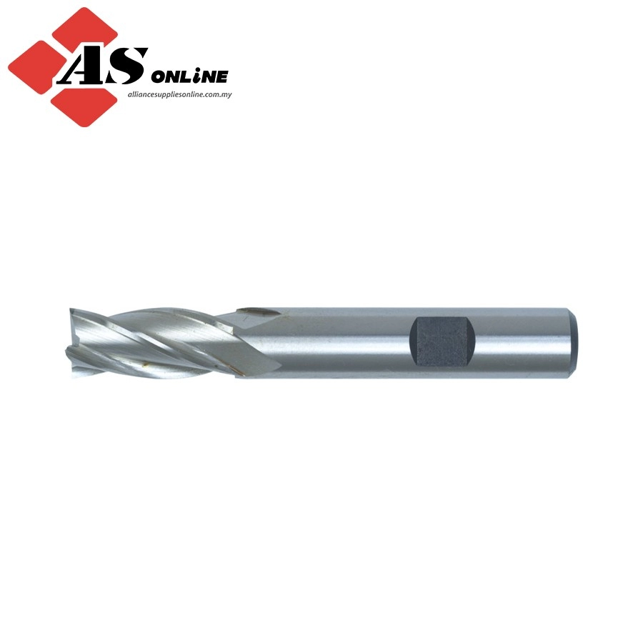 SWISSTECH 09, End Mill, Regular, Weldon Flat Shank, 3mm, Cobalt High Speed Steel, Uncoated / Model: SWT1630903A