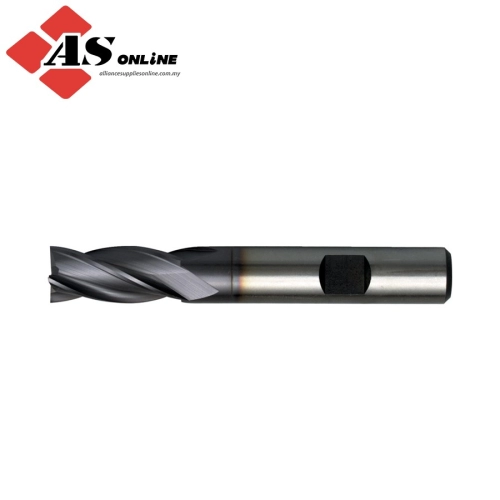 SWISSTECH 09, End Mill, Regular, Weldon Flat Shank, 6mm, Cobalt High Speed Steel, TiCN / Model: SWT1630936A