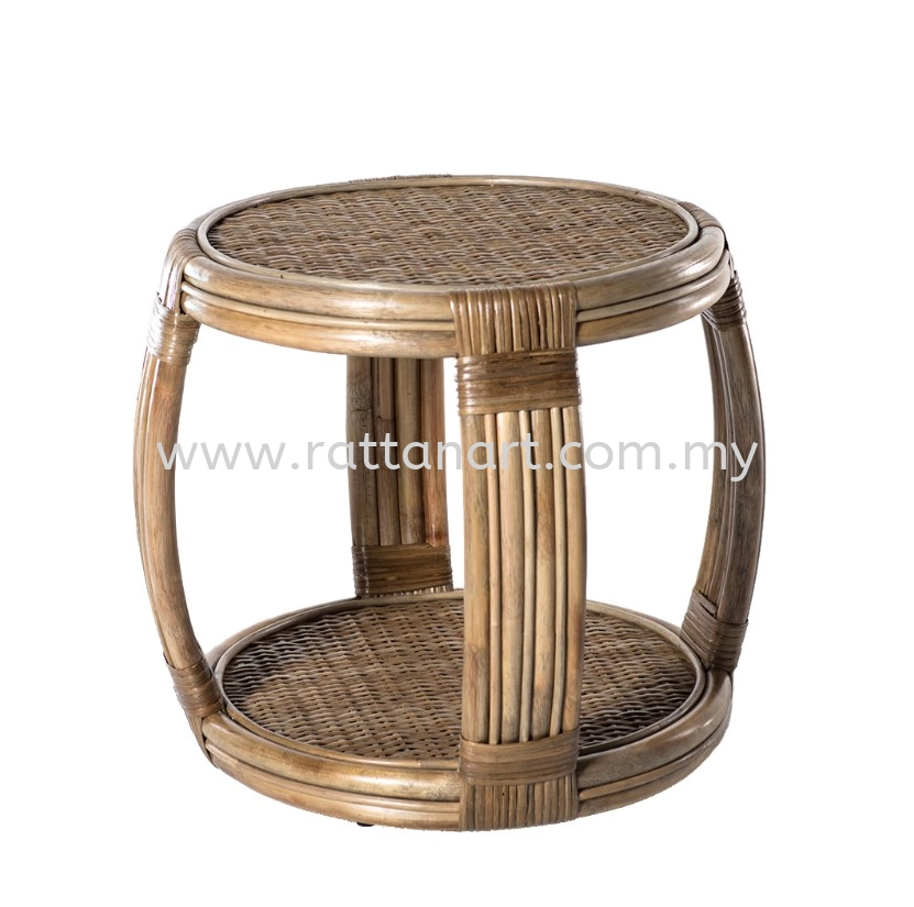 RATTAN SIDE TABLE