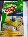 SCOTCH BRITE BATHROOM GLOVES SIZE-L