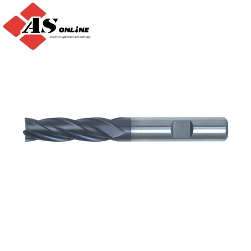 SWISSTECH 30掳, Hi-Helix End Mill, 8.0mm, 4 fl, Cobalt High Speed Steel, TiAlN / Model: SWT1659208A