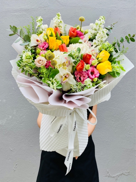 mtiers d'art Mixed flowers  Bouquets -Fresh Flowers  Melaka Retailer, Services | BLISS FLORIST