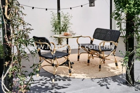 SYNTHETIC RATTAN BENCH