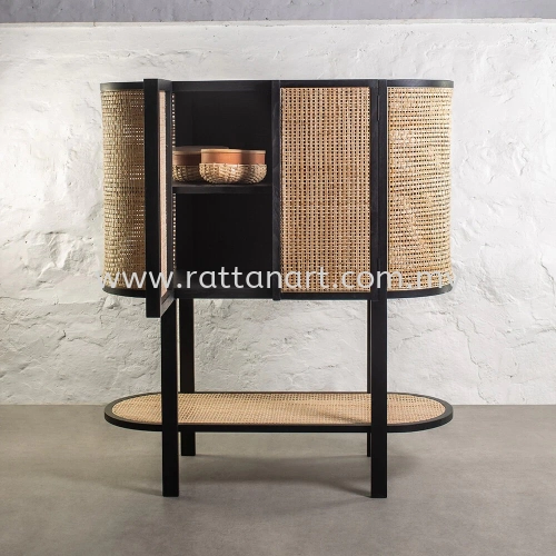 RATTAN CABINET