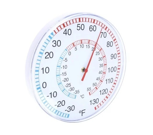  828-763 - RS PRO Wall Mount Dial Thermometer -33 → +55 °C