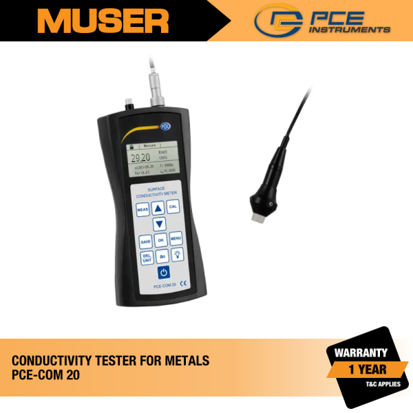 PCE-COM 20 Conductivity Tester for Metals | PCE Instruments by Muser Metal Conductivity PCE Instruments Kuala Lumpur (KL), Malaysia, Selangor, Sunway Velocity Supplier, Suppliers, Supply, Supplies | Muser Apac Sdn Bhd